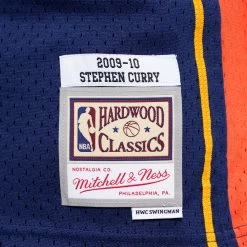 Mitchell & Ness Swingman Stephen Curry Golden State Warriors 2009-2010 Ανδρική Φανέλα NAVY -Lifestyle Ρούχα Εκπτώσεις mitchell ness swingman jersey en state warriors 4