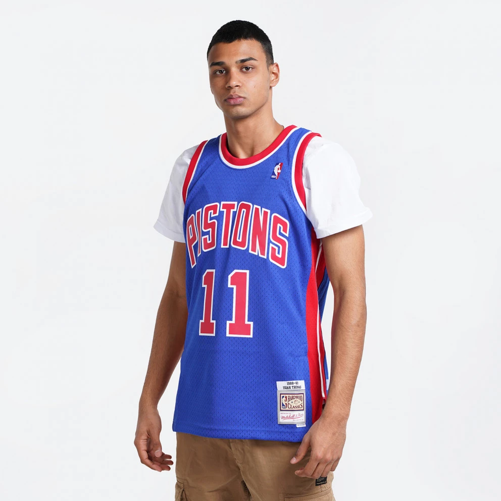 Mitchell & Ness Isaiah Thomas Detroit Pistons Swingman Men's Jersey Royal 3 Mitchell & Ness Isaiah Thomas Detroit Pistons Swingman Men's Jersey Royal