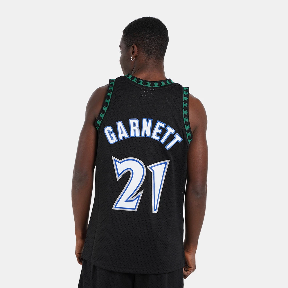 Mitchell & Ness ΝΒΑ Kevin Garnett Minnesota Timberwolves Alternate 1997-98 Ανδρικό Jersey BLACK 4 Mitchell & Ness ΝΒΑ Kevin Garnett Minnesota Timberwolves Alternate 1997-98 Ανδρικό Jersey BLACK - Image 2