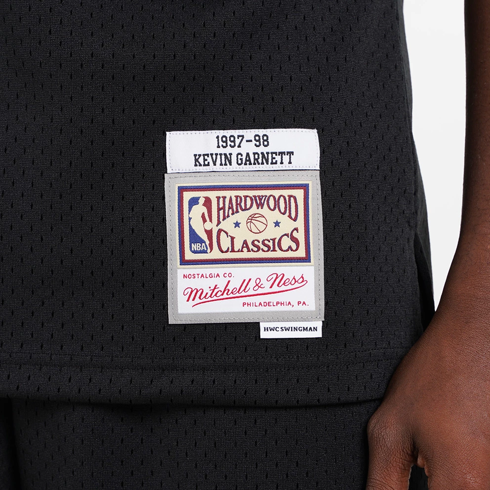 Mitchell & Ness ΝΒΑ Kevin Garnett Minnesota Timberwolves Alternate 1997-98 Ανδρικό Jersey BLACK 8 Mitchell & Ness ΝΒΑ Kevin Garnett Minnesota Timberwolves Alternate 1997-98 Ανδρικό Jersey BLACK - Image 6