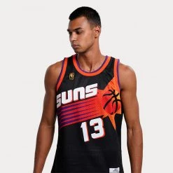Mitchell & Ness Swingman Steve Nash Phoenix Suns Ανδρική Φανέλα BLACK -Lifestyle Ρούχα Εκπτώσεις mitchell ness swingman jersey phoenix suns 2