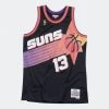 Mitchell & Ness NBA Phoenix Suns Steve Nash Ανδρικό Jersey BLACK / BLACK -Lifestyle Ρούχα Εκπτώσεις mitchell ness swingman jersey phoenix suns ste