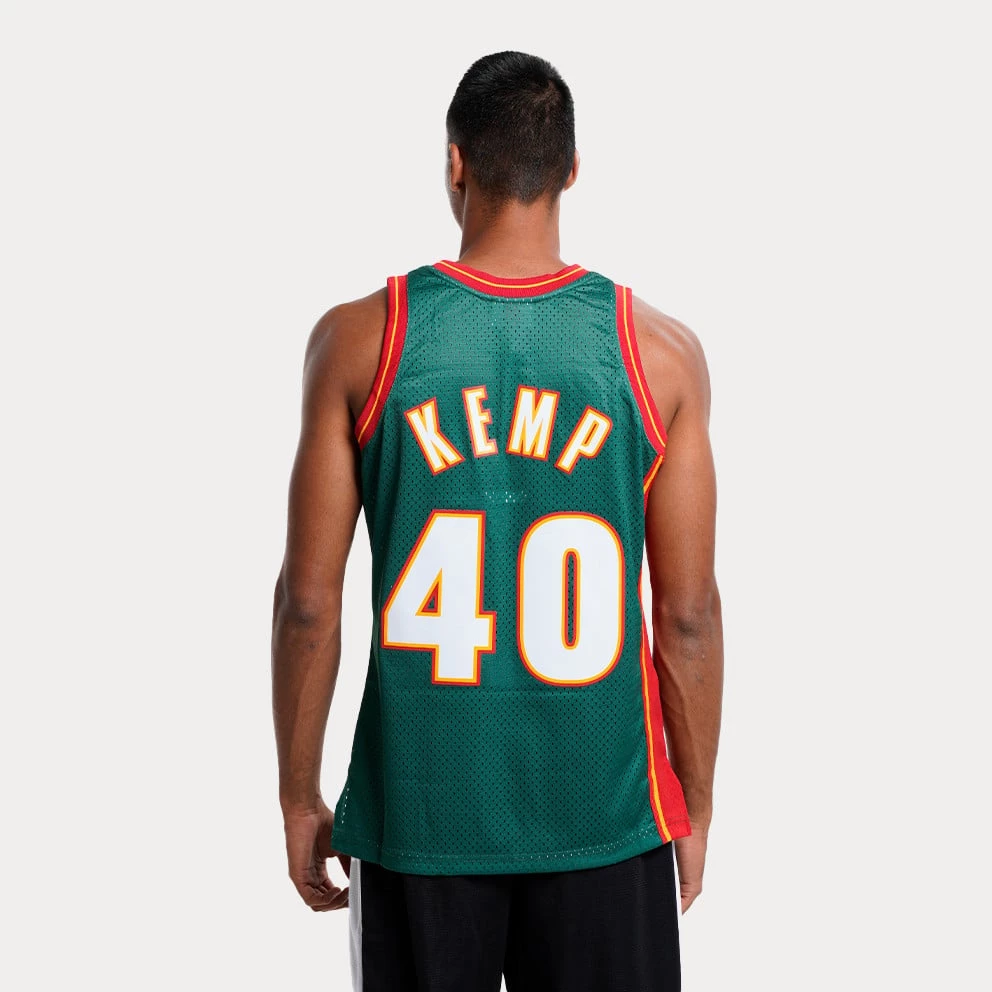 Mitchell & Ness Swingman Jersey Ανδρική Αμάνικη Μπλούζα Sonics DARK GREEN 4 Mitchell & Ness Swingman Jersey Ανδρική Αμάνικη Μπλούζα Sonics DARK GREEN - Image 2