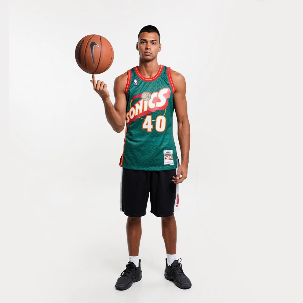 Mitchell & Ness Swingman Jersey Ανδρική Αμάνικη Μπλούζα Sonics DARK GREEN 6 Mitchell & Ness Swingman Jersey Ανδρική Αμάνικη Μπλούζα Sonics DARK GREEN - Image 4