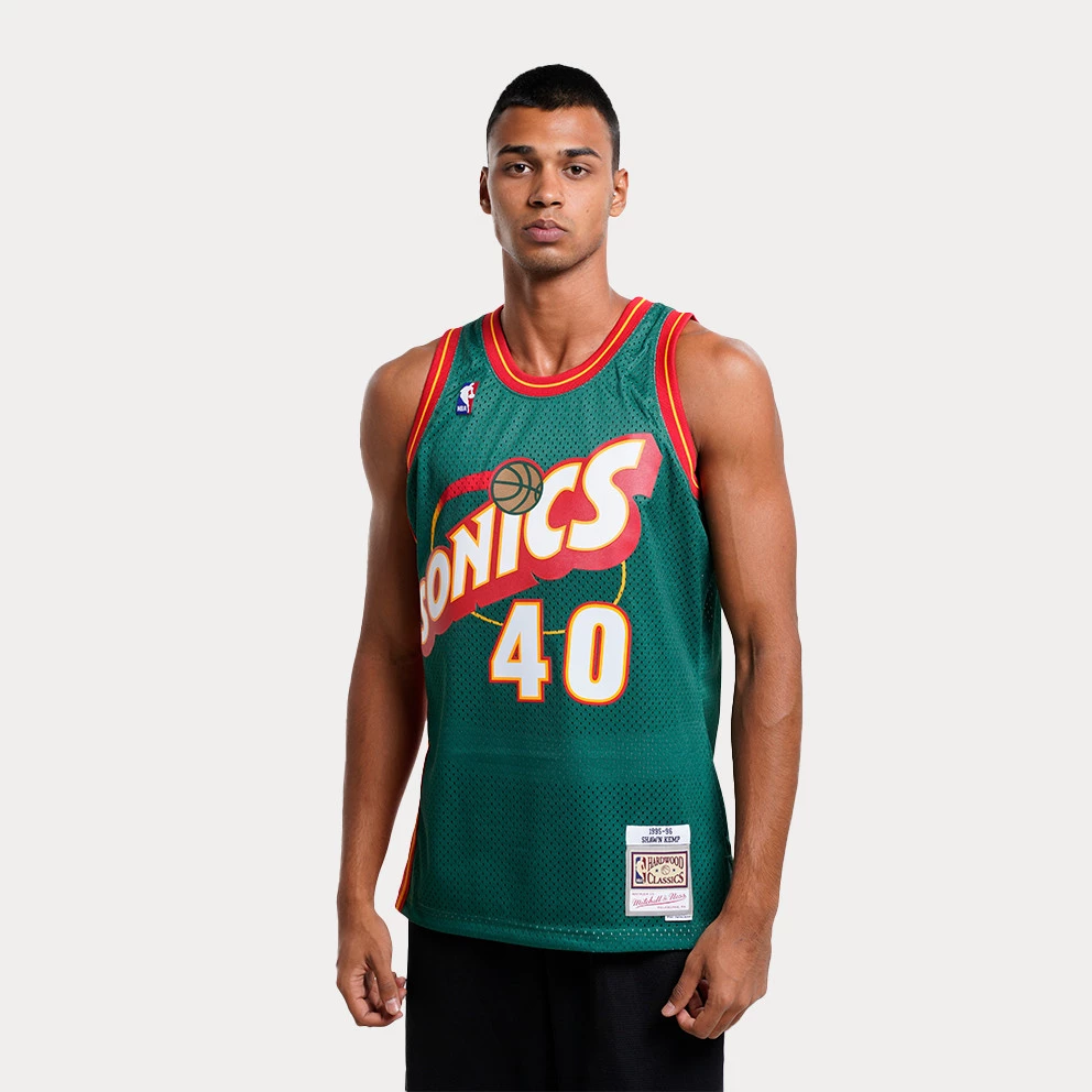 Mitchell & Ness Swingman Jersey Ανδρική Αμάνικη Μπλούζα Sonics DARK GREEN 3 Mitchell & Ness Swingman Jersey Ανδρική Αμάνικη Μπλούζα Sonics DARK GREEN