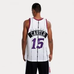 Mitchell & Ness Swingman Vince Carter Toronto Raptors 1998-1999 Ανδρική Φανέλα WHITE -Lifestyle Ρούχα Εκπτώσεις mitchell ness swingman jersey toronto raptors vi 1