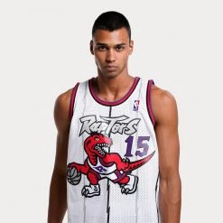 Mitchell & Ness Swingman Vince Carter Toronto Raptors 1998-1999 Ανδρική Φανέλα WHITE -Lifestyle Ρούχα Εκπτώσεις mitchell ness swingman jersey toronto raptors vi 2