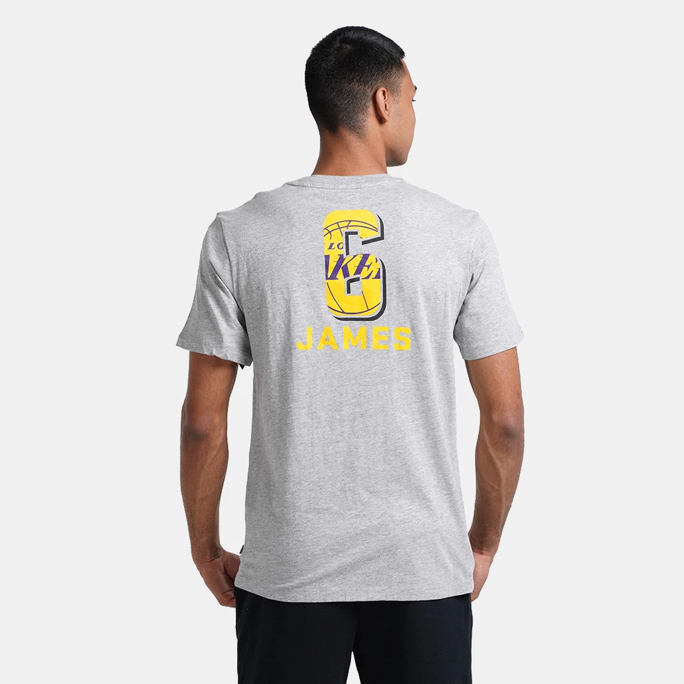 NBA By The Numbers LeBron James Los Angeles Lakers Ανδρικό T-Shirt Multi 4 NBA By The Numbers LeBron James Los Angeles Lakers Ανδρικό T-Shirt Multi - Image 2