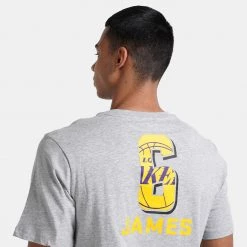 NBA By The Numbers LeBron James Los Angeles Lakers Ανδρικό T-Shirt Multi 10 NBA By The Numbers LeBron James Los Angeles Lakers Ανδρικό T-Shirt Multi -Lifestyle Ρούχα Εκπτώσεις nba branded by the numbers ss teelebron james 3