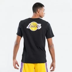 NBA Los Angeles Lakers Lebron James Ανδρικό T-Shirt Multi -Lifestyle Ρούχα Εκπτώσεις nba branded lion toss ss teelebron james 1