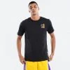 NBA Los Angeles Lakers Lebron James Ανδρικό T-Shirt Multi -Lifestyle Ρούχα Εκπτώσεις nba branded lion toss ss teelebron james