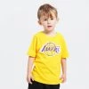 NBA Primary Logo Los Angeles Lakers Βρεφικό T-shirt BRIGHT YELLOW