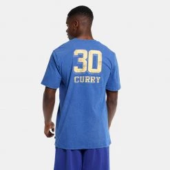 NBA Hero Golden State Warriors Stephen Curry Ανδρικό T-shirt WARSC -Lifestyle Ρούχα Εκπτώσεις nba hero ball ss tee 1
