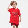 NBA Chicago Bulls Slogan Back Παιδικό T-Shirt BUL -Lifestyle Ρούχα Εκπτώσεις nba slogn back ss ctn tee