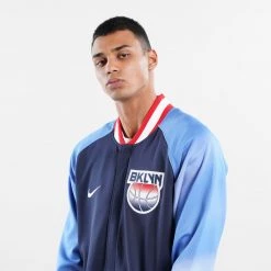 Nike Dri-FIT NBA Brooklyn Nets Showtime City Edition Ανδρική Ζακέτα COLLEGE NAVY/UNIVERSITY RED/WHITE -Lifestyle Ρούχα Εκπτώσεις nike bkn m nk df shwtm ls jkt mmt 3