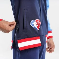 Nike Dri-FIT NBA Brooklyn Nets Showtime City Edition Ανδρική Ζακέτα COLLEGE NAVY/UNIVERSITY RED/WHITE -Lifestyle Ρούχα Εκπτώσεις nike bkn m nk df shwtm ls jkt mmt 5