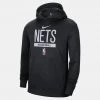 Nike Dri-FIT NBA Brooklyn Nets Spotlight Ανδρική Μπλούζα με Κουκούλα BLACK -Lifestyle Ρούχα Εκπτώσεις nike bkn m nk df spotlight po hd 2