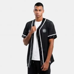Jordan Dri-Fit NBA Brooklyn Nets Ανδρικό T-Shirt BLACK/PURE PLATINUM -Lifestyle Ρούχα Εκπτώσεις nike bkn m nk df ss top bb st 6