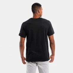 Nike NBA Brooklyn Nets Essential Ανδρικό T-Shirt Black -Lifestyle Ρούχα Εκπτώσεις nike bkn m nk es core lgo ss tee 1