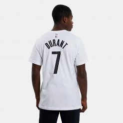 Nike Brooklyn Nets NBA Durant Kevin Ανδρικό T-shirt WHITE/DURANT KEVIN 7 Nike Brooklyn Nets NBA Durant Kevin Ανδρικό T-shirt WHITE/DURANT KEVIN -Lifestyle Ρούχα Εκπτώσεις nike bkn m nk es nn ss tee 1