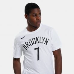 Nike Brooklyn Nets NBA Durant Kevin Ανδρικό T-shirt WHITE/DURANT KEVIN 8 Nike Brooklyn Nets NBA Durant Kevin Ανδρικό T-shirt WHITE/DURANT KEVIN -Lifestyle Ρούχα Εκπτώσεις nike bkn m nk es nn ss tee 2