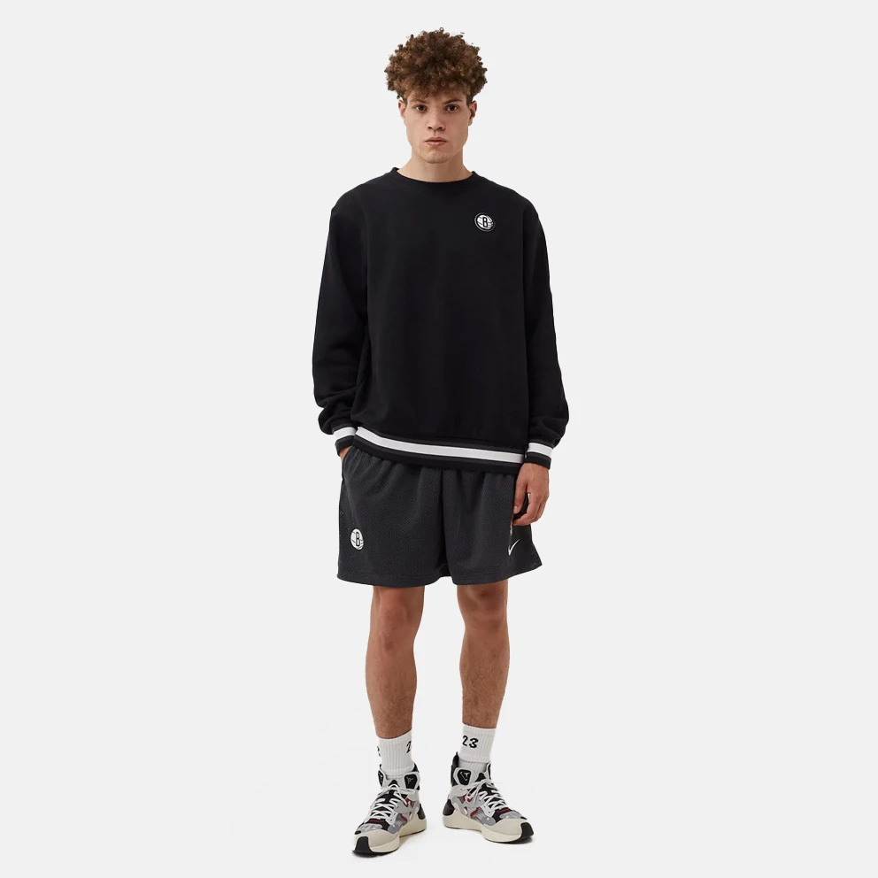Nike Bkn NBA Brooklyn Nets Aνδρική Μπλούζα Φούτερ Black 6 Nike Bkn NBA Brooklyn Nets Aνδρική Μπλούζα Φούτερ Black - Image 4
