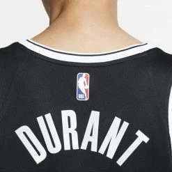 Nike NBA Kevin Durant Brooklyn Nets Icon Edition Men's Jersey BLACK/DURANT KEVIN -Lifestyle Ρούχα Εκπτώσεις nike bkn m nk swgmn jsy icon 20 8