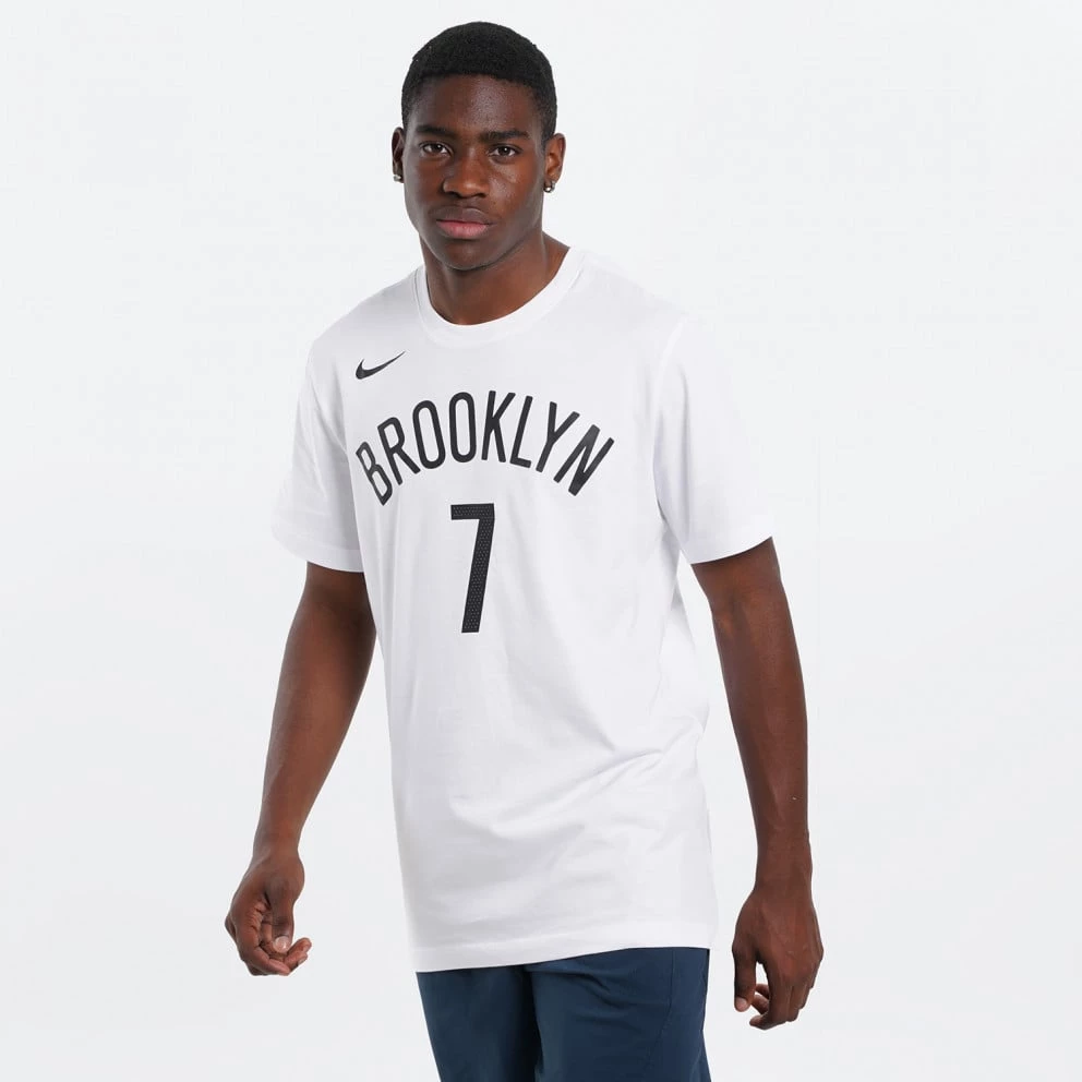 Nike NBA Kevin Durant Brooklyn Nets Ανδρικό T-Shirt WHITE/DURANT KEVIN 3 Nike NBA Kevin Durant Brooklyn Nets Ανδρικό T-Shirt WHITE/DURANT KEVIN