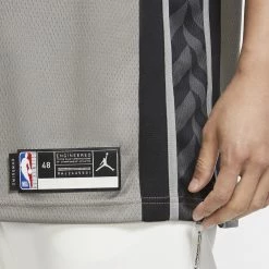 Jordan NBA Kyrie Irving Brooklyn Nets Statement Edition Men's Jersey DARK STEEL GREY/BLACK/IRVING KYRIE -Lifestyle Ρούχα Εκπτώσεις nike bkn m swgmn jsy stmt 20 3