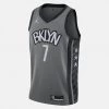 Jordan NBA Kevin Durant Brooklyn Nets Statement Edition 2020 Men's Jersey DARK STEEL GREY/BLACK/DURANT KEVIN -Lifestyle Ρούχα Εκπτώσεις nike bkn m swgmn jsy stmt 20 6