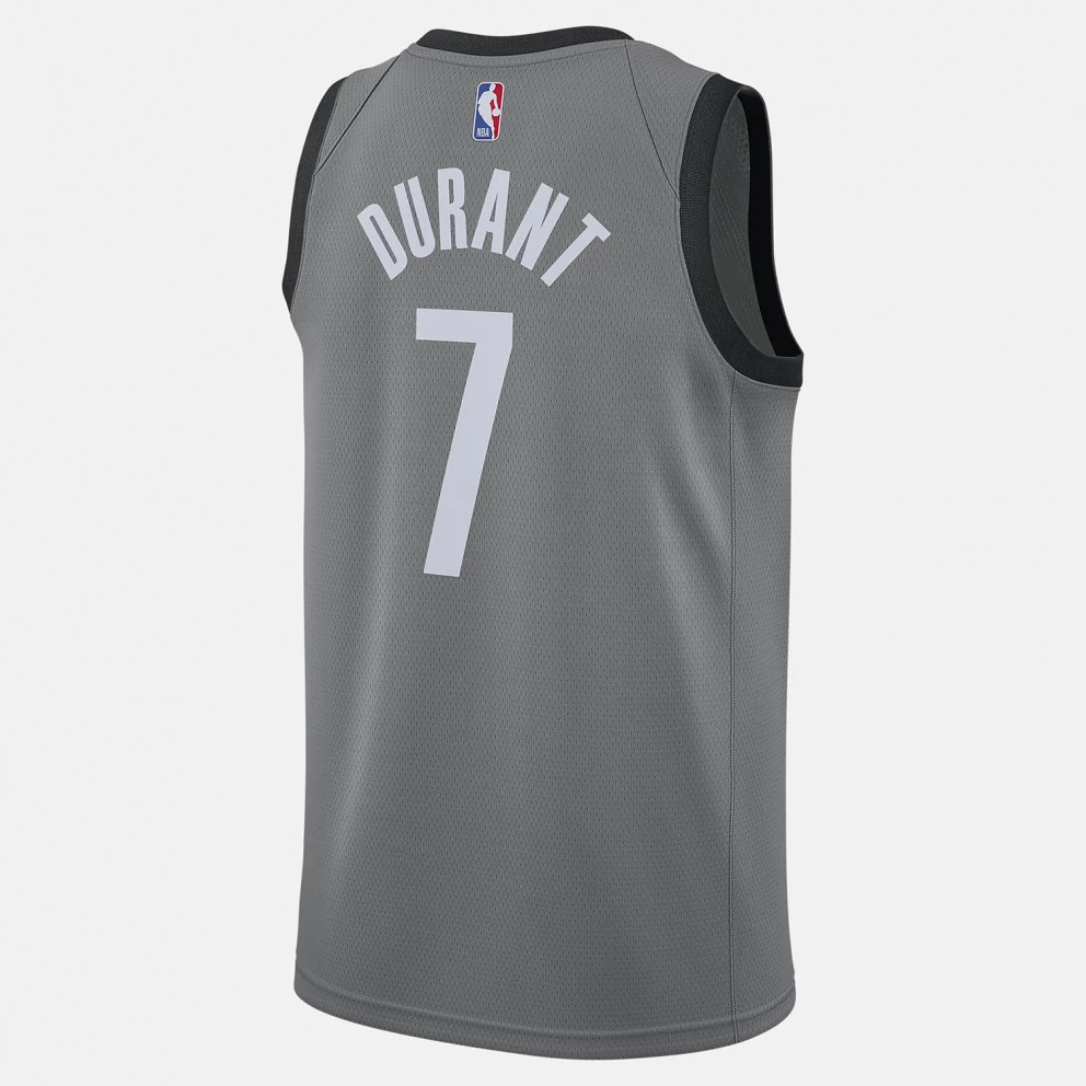 Jordan NBA Kevin Durant Brooklyn Nets Statement Edition 2020 Men's Jersey DARK STEEL GREY/BLACK/DURANT KEVIN 4 Jordan NBA Kevin Durant Brooklyn Nets Statement Edition 2020 Men's Jersey DARK STEEL GREY/BLACK/DURANT KEVIN - Image 2