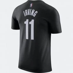 Nike NBA Kyrie Irving Brooklyn Nets Men’s T-Shirt BLACK/IRVING KYRIE -Lifestyle Ρούχα Εκπτώσεις nike bkn m tee es nn 1