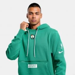 Nike NBA Boston Celtics Courtside Fleece Ανδρική Μπλούζα με Κουκούλα CLOVER 10 Nike NBA Boston Celtics Courtside Fleece Ανδρική Μπλούζα με Κουκούλα CLOVER -Lifestyle Ρούχα Εκπτώσεις nike bos m nk flc po cts 2