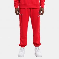 Nike Dri-FIT NBA Chicago Bulls Spotlight Ανδρικό Παντελόνι Φόρμας UNIVERSITY RED