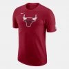 Nike NBA Chicago Bulls Ανδρικό T-Shirt TEAM CRIMSON -Lifestyle Ρούχα Εκπτώσεις nike chi m nk es ce warmup tee