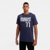 Jordan NBA Dallas Mavericks Luka Doncic Statement Edition Ανδρικό T-Shirt COLLEGE NAVY/DONCIC LUKA -Lifestyle Ρούχα Εκπτώσεις nike dal m nk es stmt nn tee