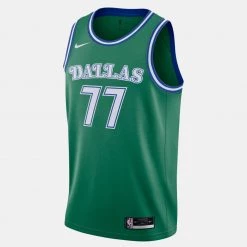 Nike NBA Luka Doncic Dallas Mavericks Hardwood Classics Men's Jersey CLOVER/DONCIC LUKA