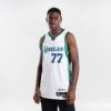 Nike NBA Luka Doncic Dallas Mavericks City Edition Swingman Dri-FIT Men's Basketball Jersey WHITE/CLOVER/DONCIC LUKA