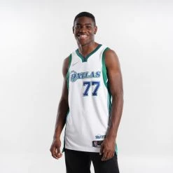 Nike NBA Luka Doncic Dallas Mavericks City Edition Swingman Dri-FIT Men's Basketball Jersey WHITE/CLOVER/DONCIC LUKA -Lifestyle Ρούχα Εκπτώσεις nike dal mnk df swgmn jsy mmt 21 3