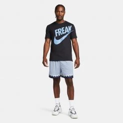 Nike Dri-FIT Giannis "Freak" Ανδρικό T-Shirt Black -Lifestyle Ρούχα Εκπτώσεις nike ga m nk df tee 9