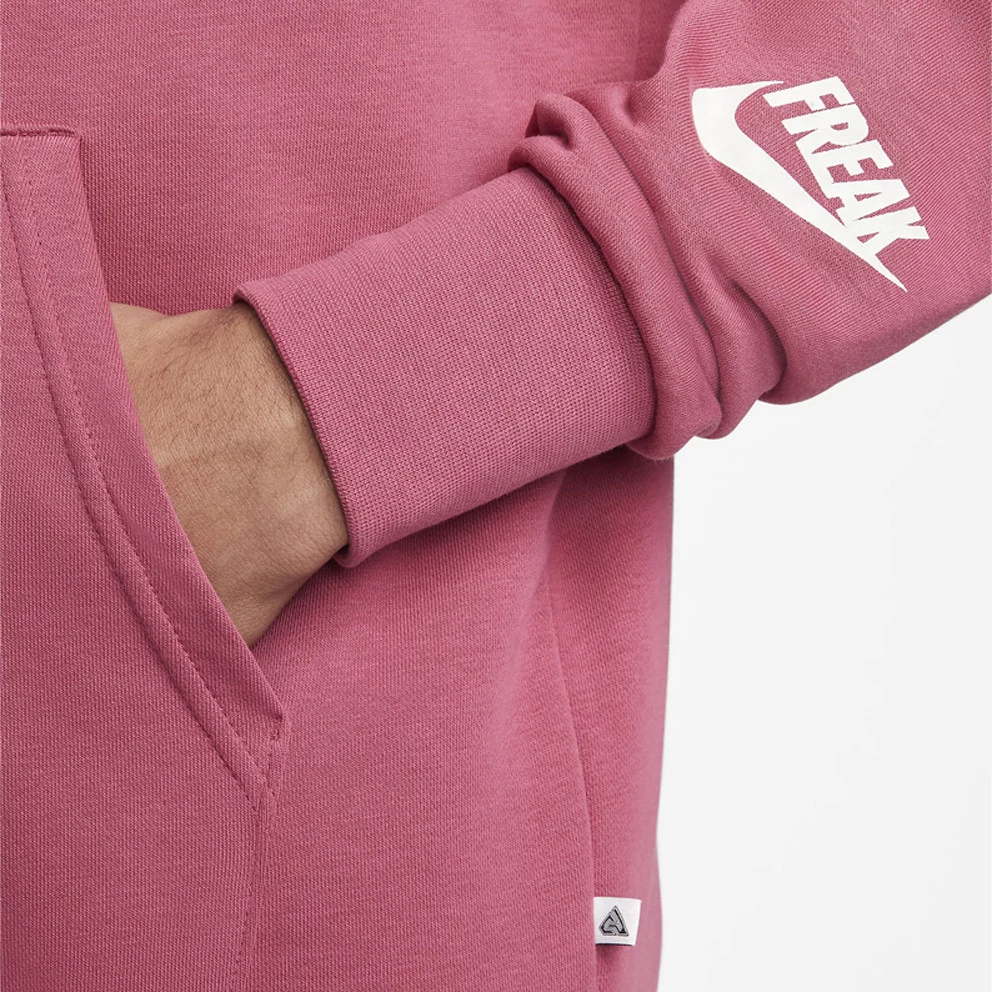 Nike Giannis Ανδρική Μπλούζα με Κουκούλα SWEET BEET/SAIL 7 Nike Giannis Ανδρική Μπλούζα με Κουκούλα SWEET BEET/SAIL - Image 5