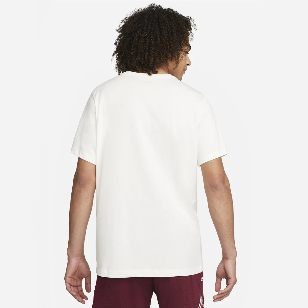 Nike Giannis Ανδρικό T-Shirt SAIL 4 Nike Giannis Ανδρικό T-Shirt SAIL - Image 2