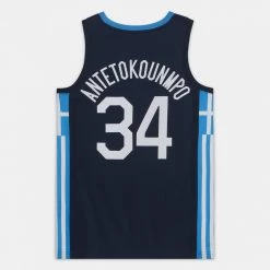 Nike Greece Giannis Antetokounmpo 2022 Limited Edition Road Men's Basketball Jersey COLLEGE NAVY/ANTETOKOUNMPO G -Lifestyle Ρούχα Εκπτώσεις nike gre m nk jsy limited rd oly 1