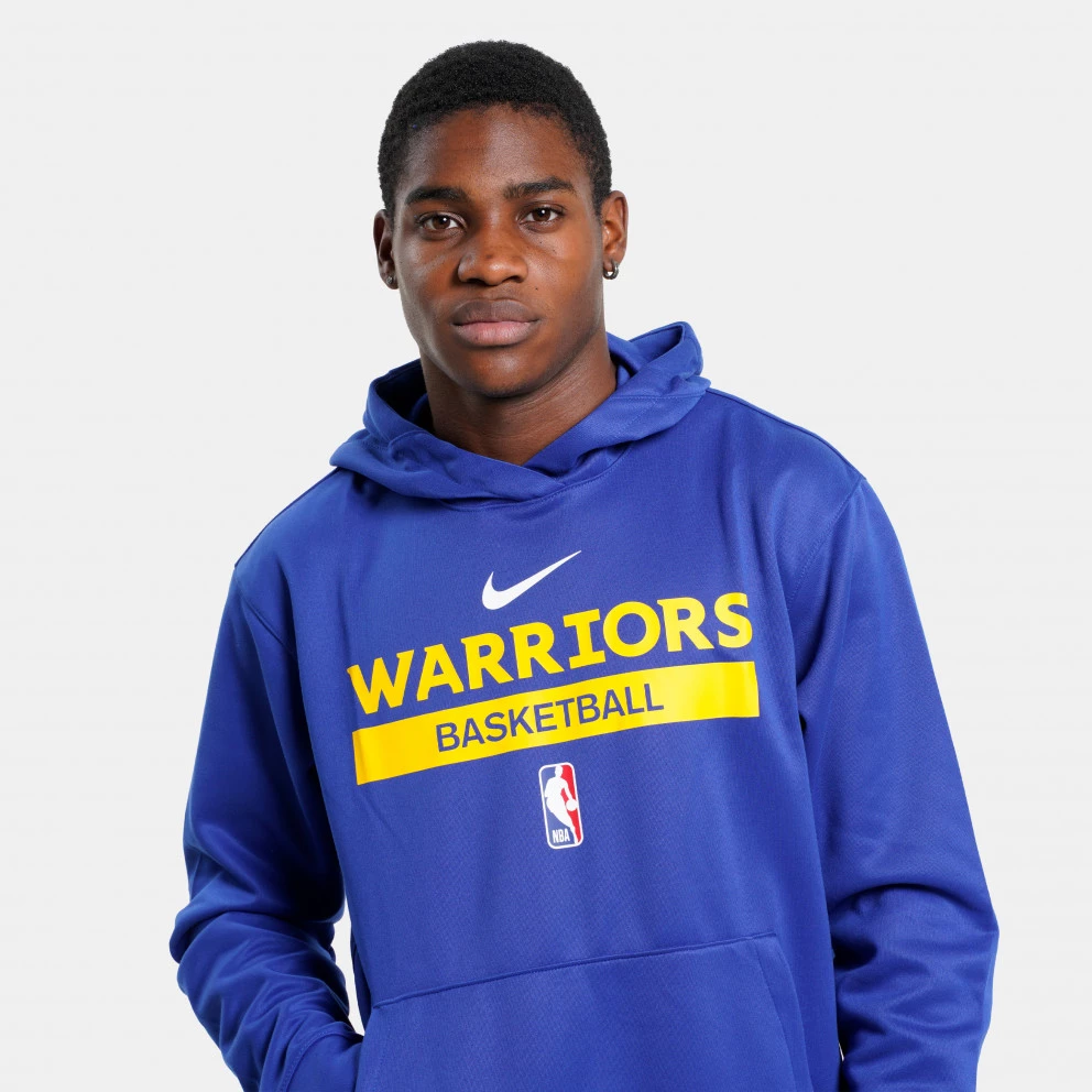 Nike Dri-FIT NBA Golden State Warriors Spotlight Ανδρική Μπλούζα με Κουκούλα RUSH BLUE 5 Nike Dri-FIT NBA Golden State Warriors Spotlight Ανδρική Μπλούζα με Κουκούλα RUSH BLUE - Image 3
