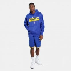 Nike Dri-FIT NBA Golden State Warriors Spotlight Ανδρική Μπλούζα με Κουκούλα RUSH BLUE 9 Nike Dri-FIT NBA Golden State Warriors Spotlight Ανδρική Μπλούζα με Κουκούλα RUSH BLUE -Lifestyle Ρούχα Εκπτώσεις nike gsw m nk df spotlight po hd 3