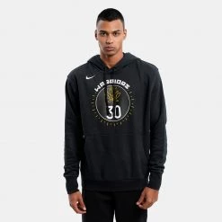 Nike NBA Golden State Wwarriors Stephen Curry Ανδρική Μπλούζα με Κουκούλα BLACK/CURRY STEPHEN