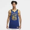 Nike NBA Stephen Curry Golden State Warriors Icon Edition Men's Jersey RUSH BLUE/WHITE/AMARILLO/CURRY STEPHEN -Lifestyle Ρούχα Εκπτώσεις nike gsw m swgmn jsy icon 20