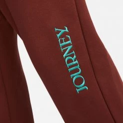 Nike Ki M Nk Fleece Pant OXEN BROWN/LIGHT MENTA/ORANGE TRANCE -Lifestyle Ρούχα Εκπτώσεις nike ki m nk fleece pant 2