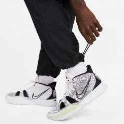 Nike Fleece Ανδρικό Παντελόνι Φόρμας BLACK/LASER BLUE/LIGHT MENTA -Lifestyle Ρούχα Εκπτώσεις nike ki m nk fleece pant 21