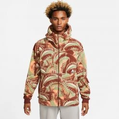 Nike Air Dri-FIT Ανδρική Ζακέτα OXEN BROWN/ORANGE TRANCE/ORANGE TRANCE